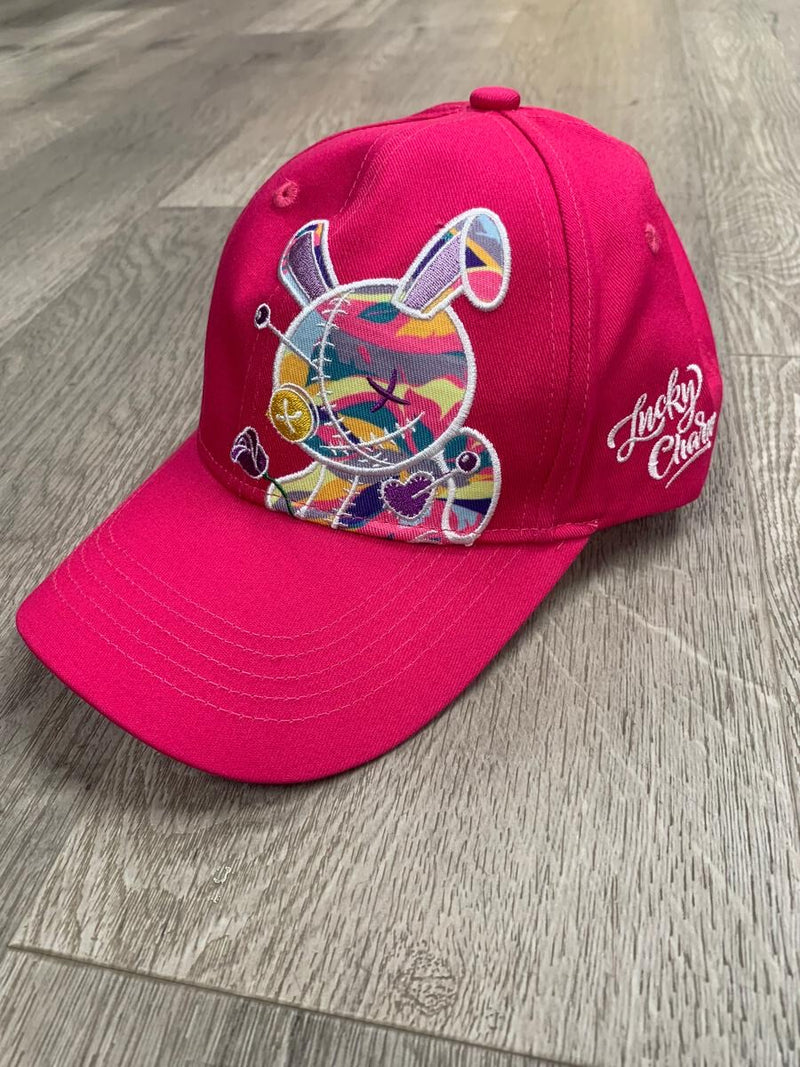 Black Keys - Hat Pink BIG LUCKY CHARM DAD HATS (D227)