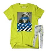 Rich & Rugged - Biggie Safe Green Tee