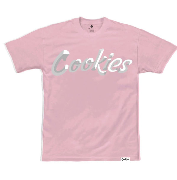Cookie -  Logo Pink / Grey / White Tee