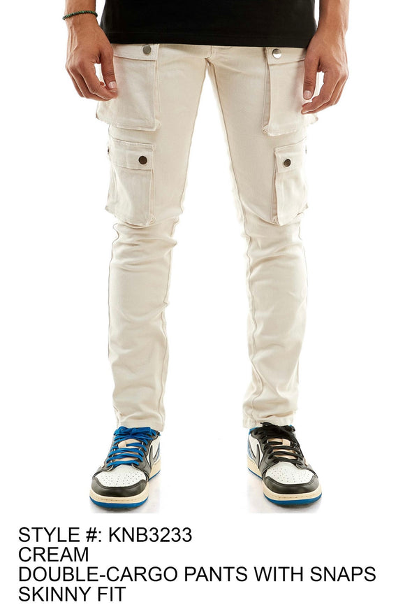 KDNK - KNB3233 Cream Jean