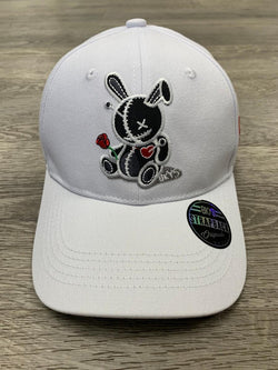 Black Keys - Hat White / Black LUCKY CHARM DAD HATS (BKD934.)