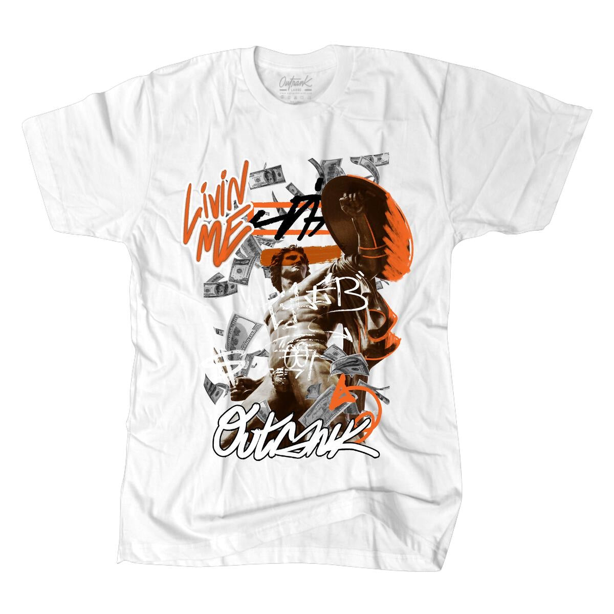 Outrank - Livin Me White Tee