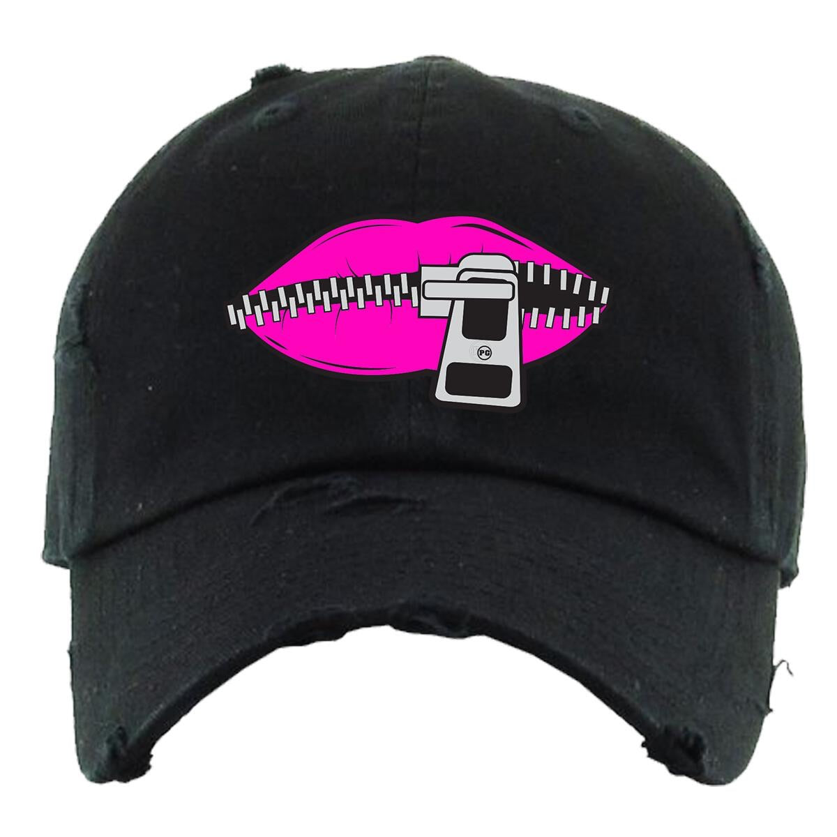 Planet Of The Grapes - Hat Say Less Black / Purple Hat