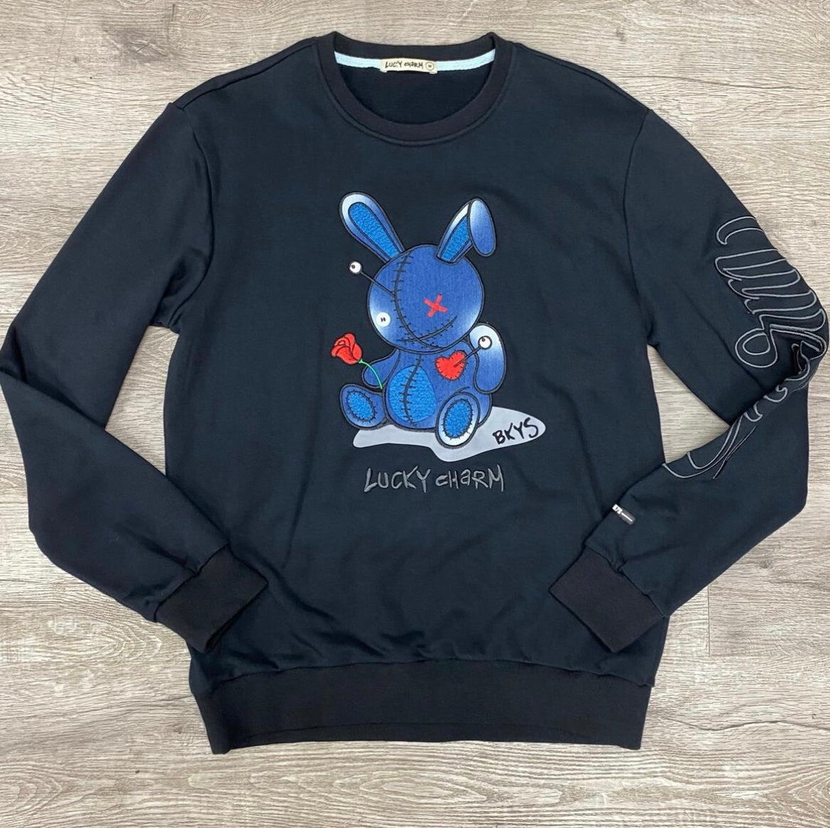 Black Keys - Crewneck Lucky Charm  Black / Navy