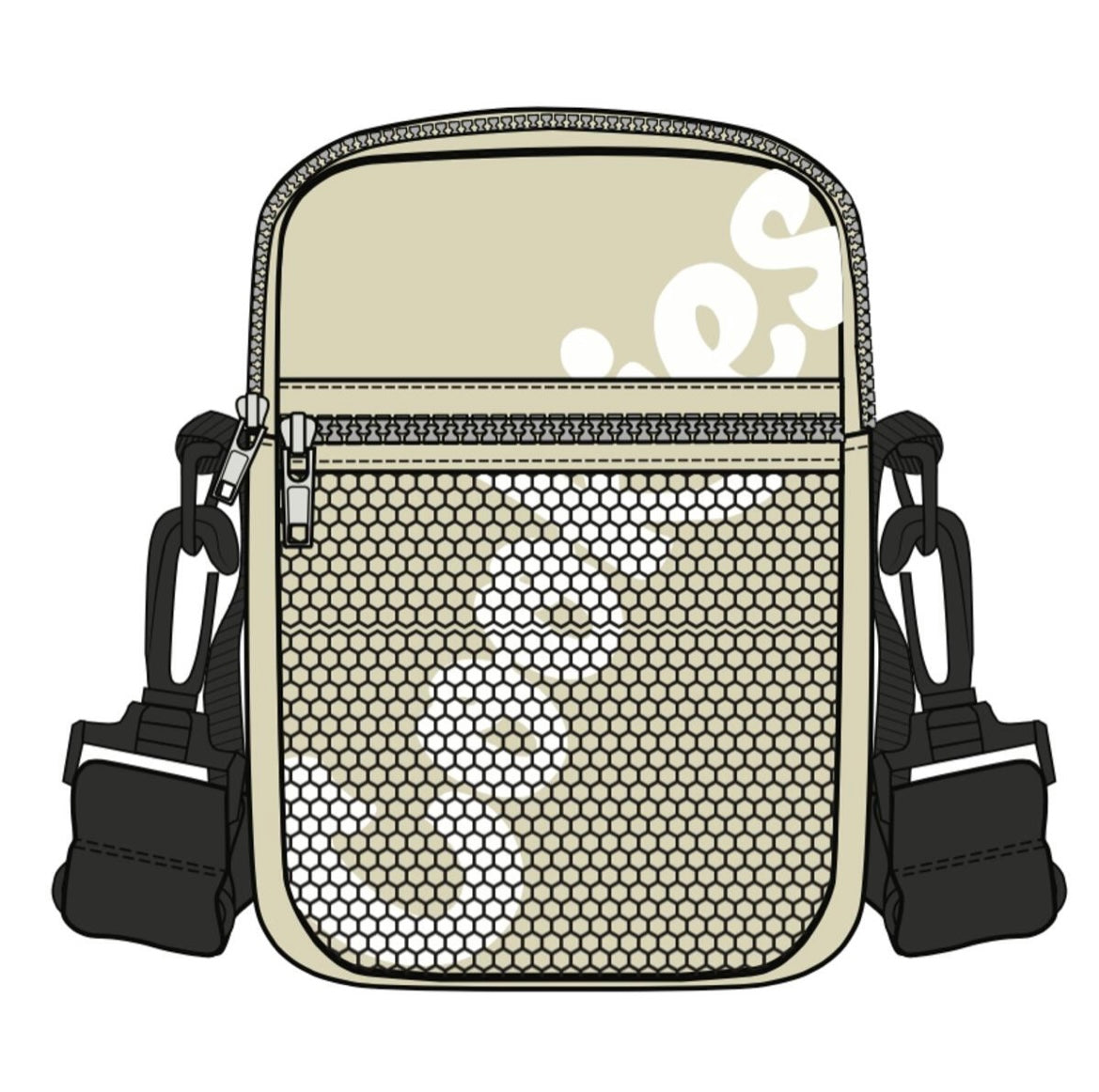 Cookies - Book Bag Khaki pouch