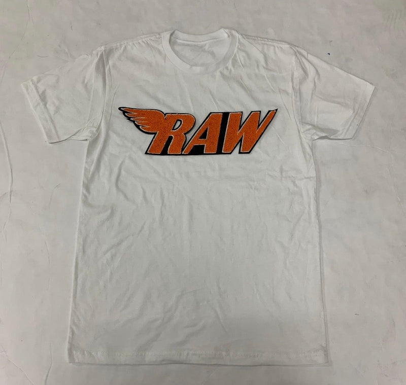 Rawyalty- RAW White / Orange