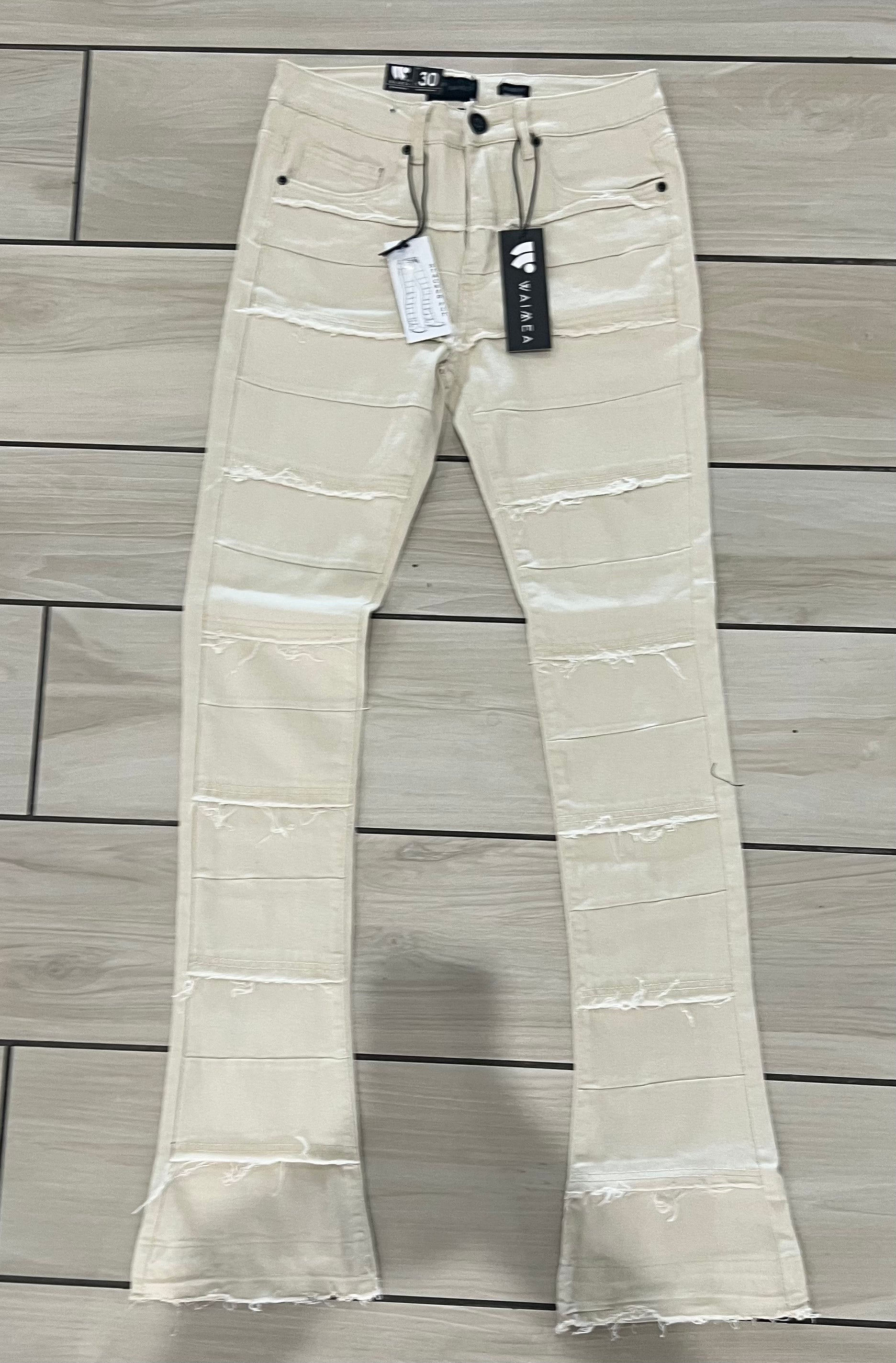 Waimen - M5520T Bone / Khaki Jean