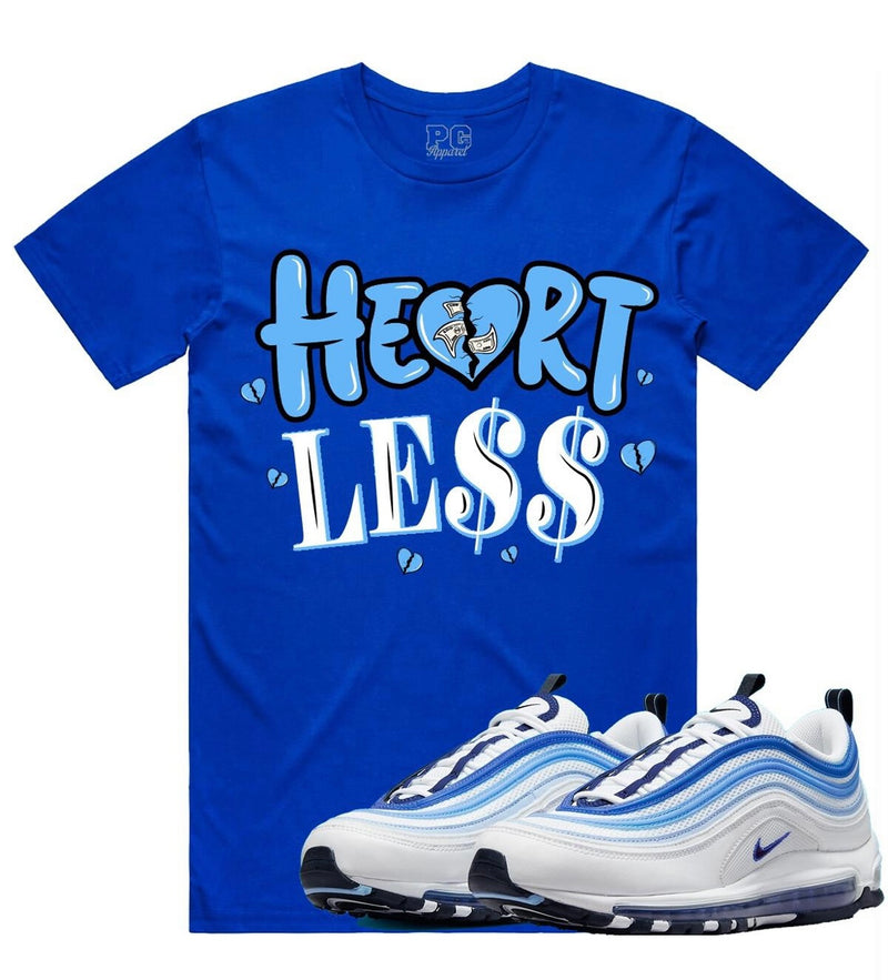 Planet Of The Grapes - Heart Less Blue / Sky Blue Tee