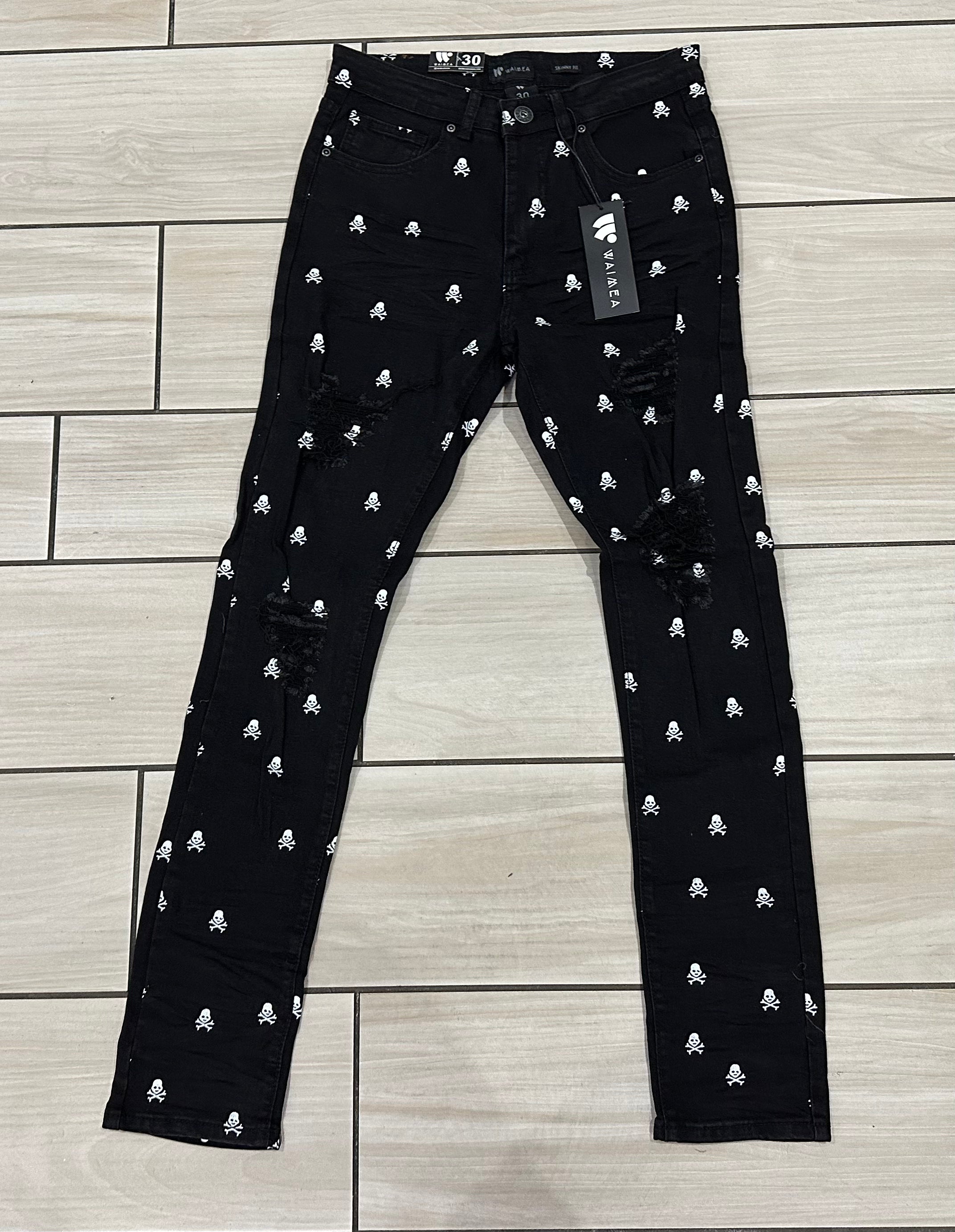 Waimen - M5144D Black Jean