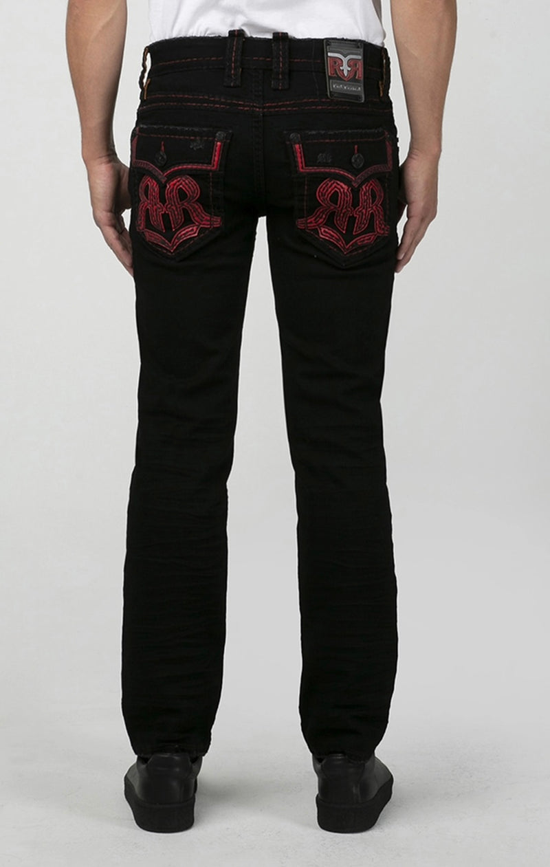 Rock revival - Garlyn Black / Red Jean – Empire Clothing Shop