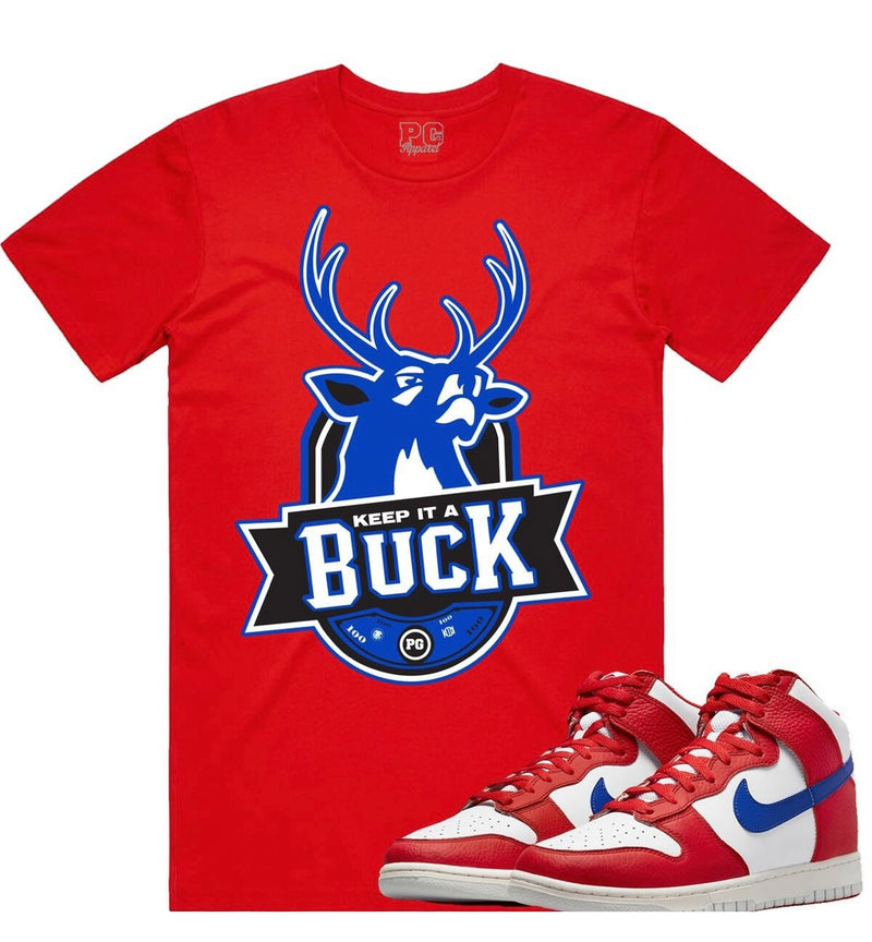 Planet of grapes - Make it Buck Red Tee