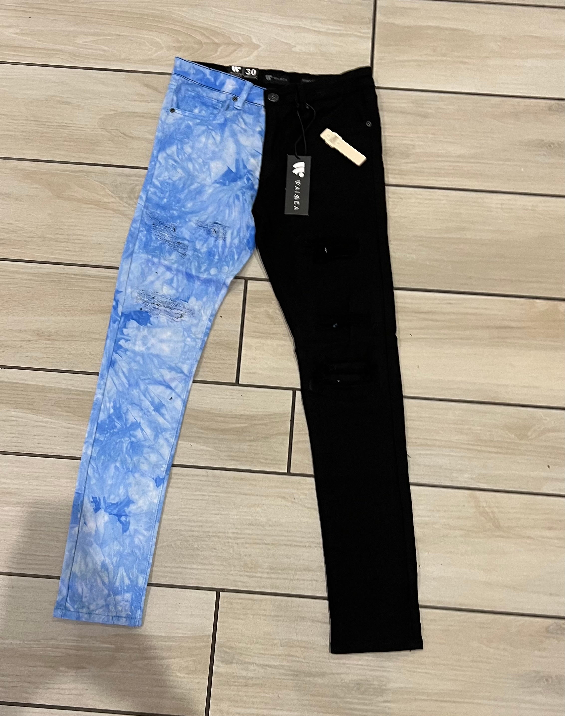 Waimen - M5335T Black / Blue Jean