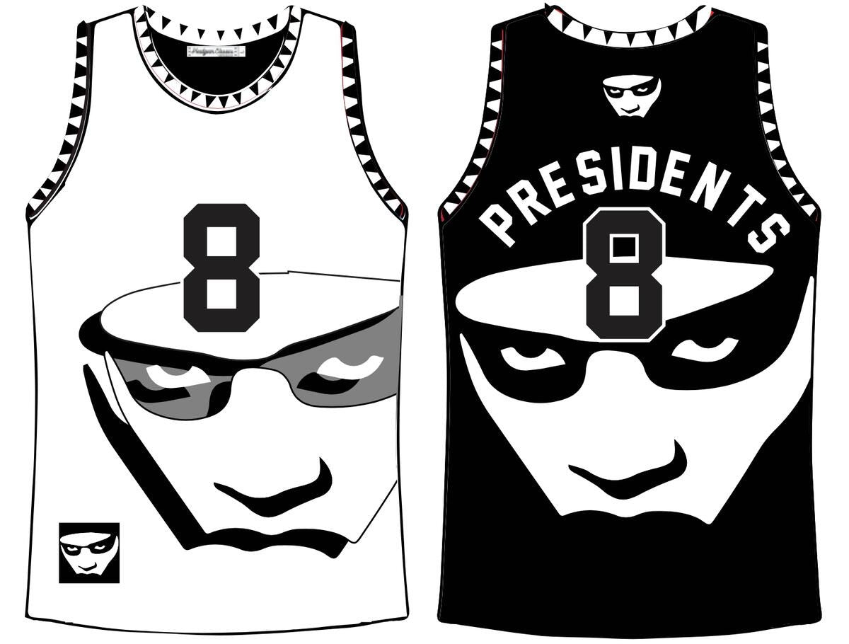 Headgear Classics - HGC037-BBJ-18 DEAD PRESIDENTS CONSPIRACY JERSEY