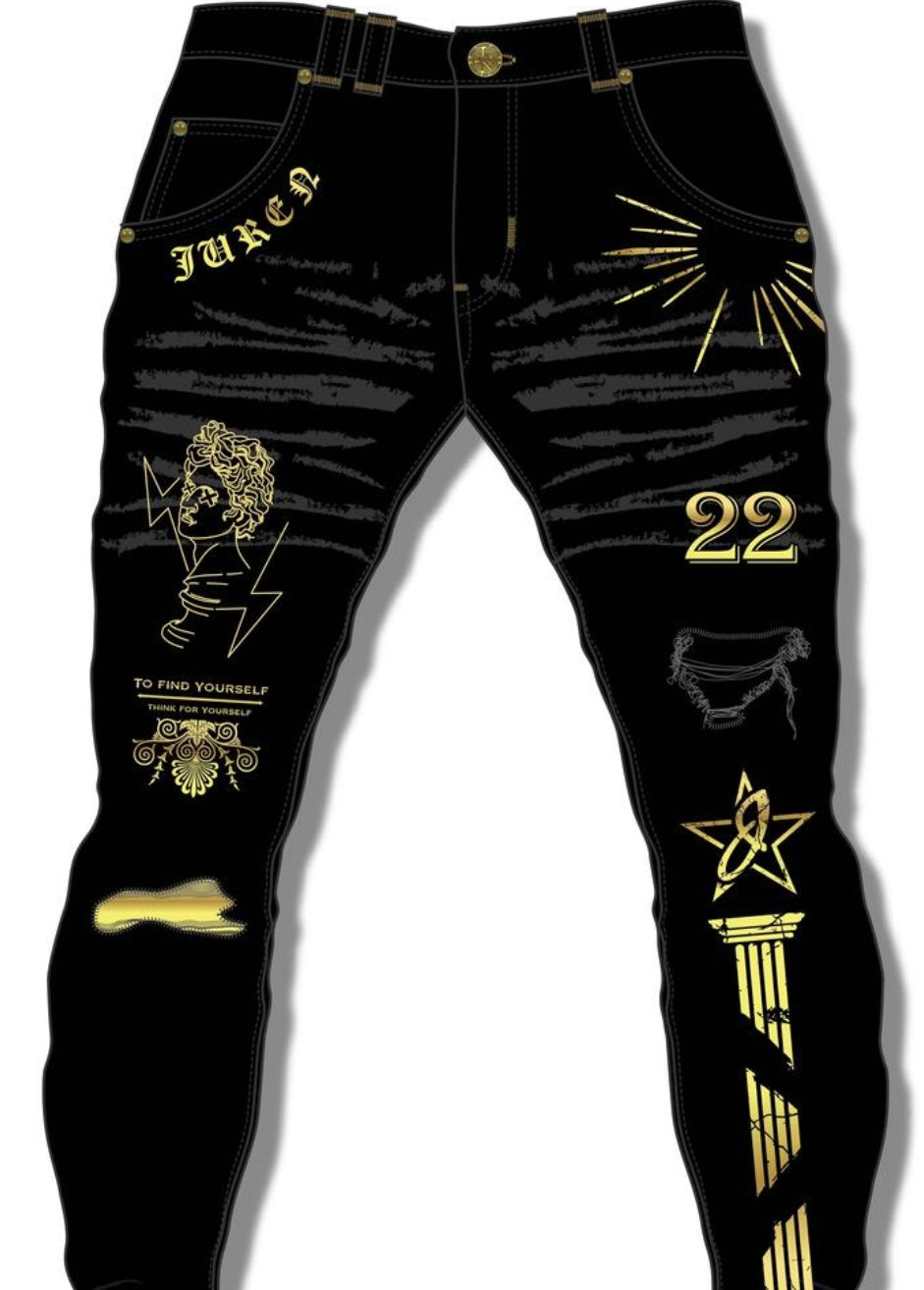 Blac Leaf - Juren Black Jean