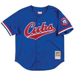Mitchell & Ness - Cubs / Royal Blue / Red Jersey