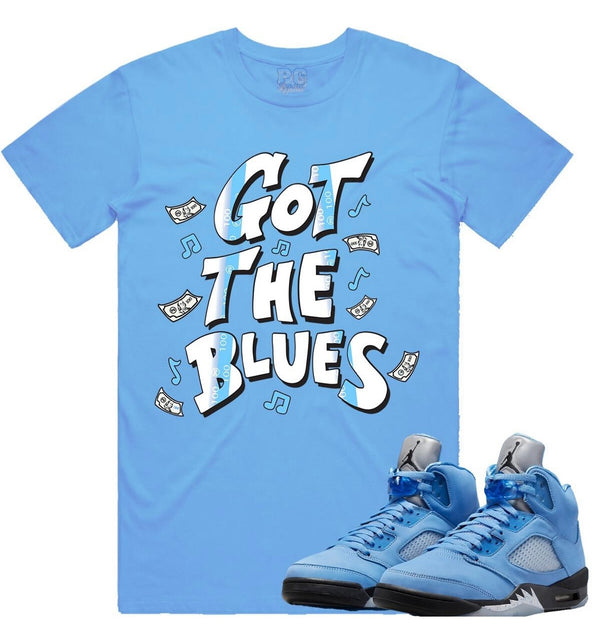 Planet of grapes - Got The Blues UNC Blue Tee