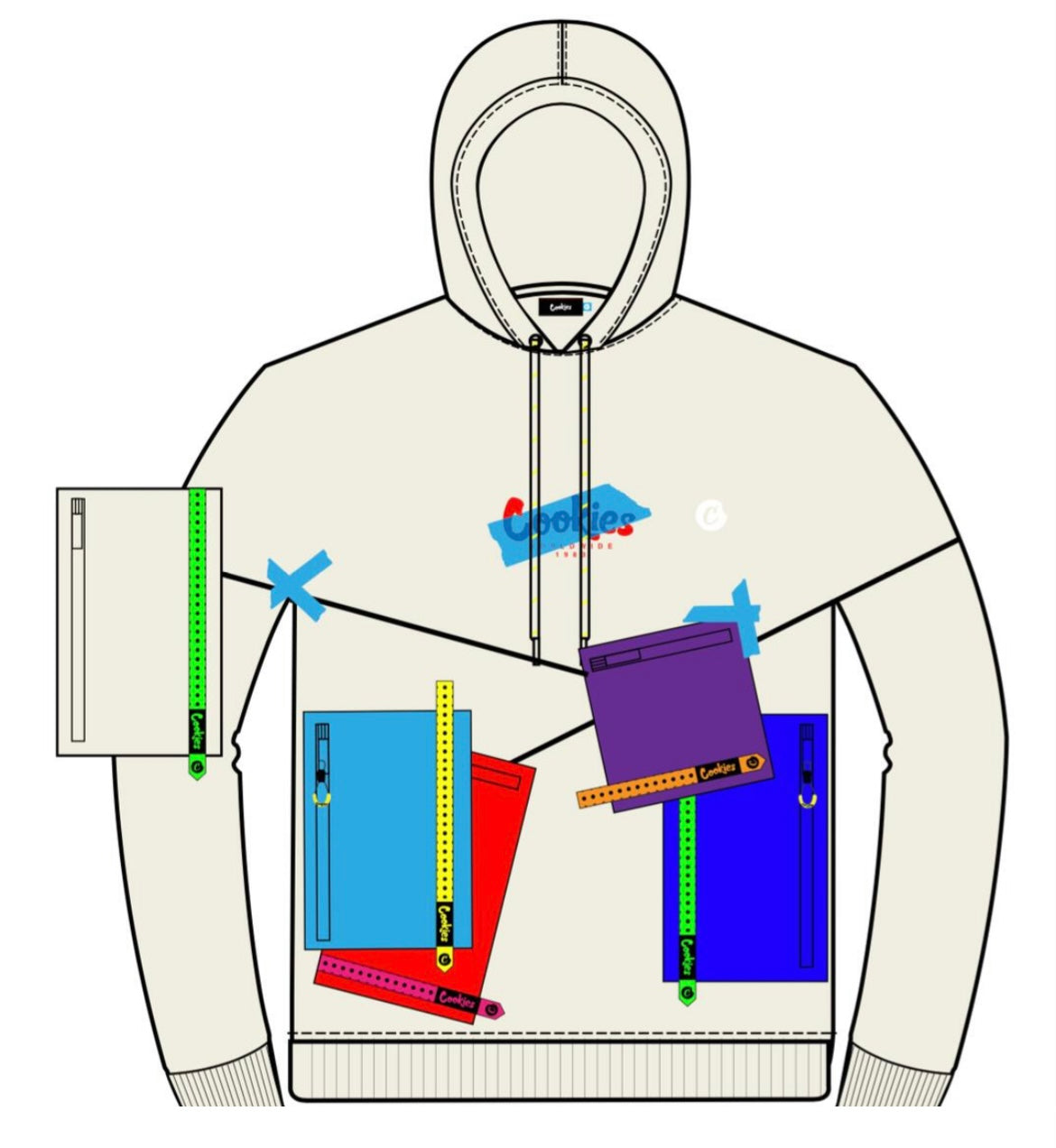 Cookies - all conditions hoody