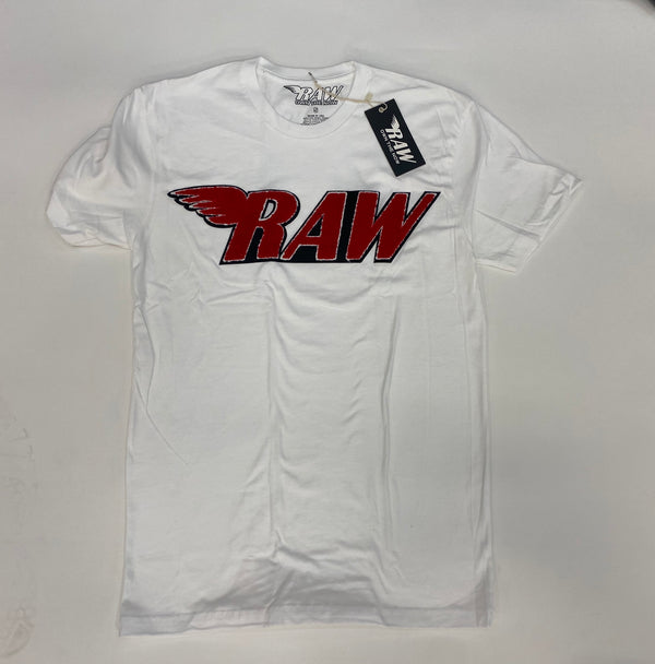 Rawyalty - RAW White / Red Tee