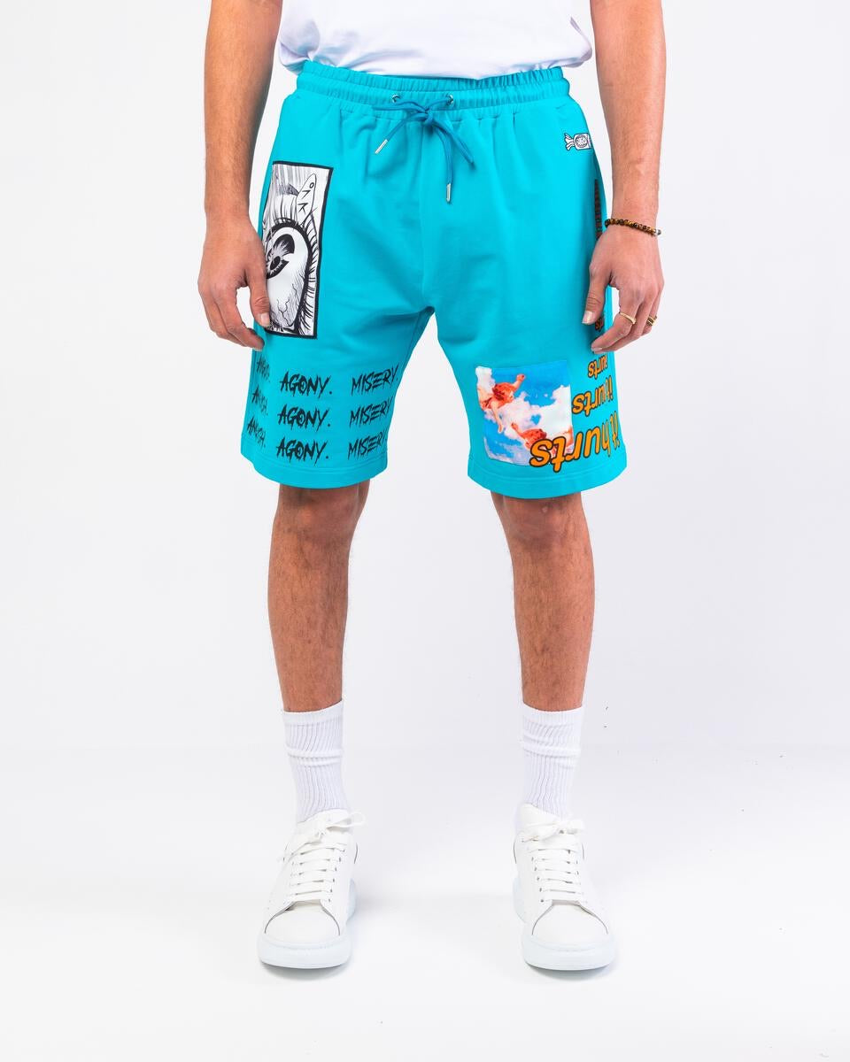 Sugar Hill - Shorts ANGUISH SHORTS (AQUA)