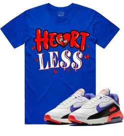 Planet Of Grapes - HeartLess Royal / White / Red Tee