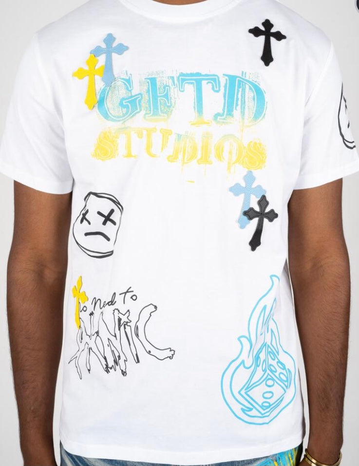 GFTD - GT Chrome White Tee