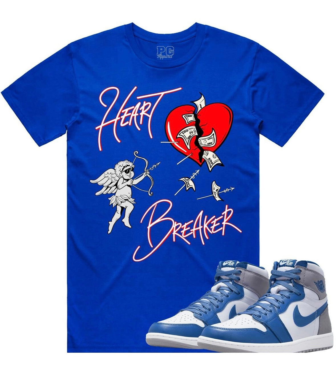 royal blue jordan 1 shirt