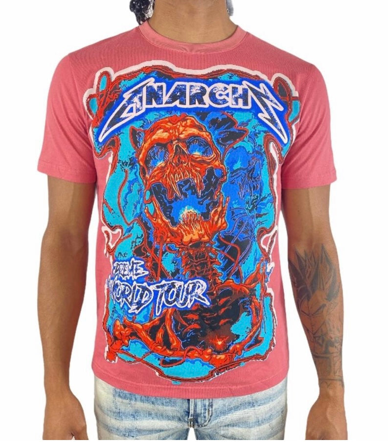 Preme - T Shirt PR-KT-267 LT Red Tee