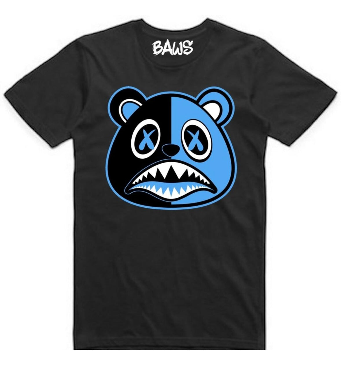Baws - Scar Sky Blue Black Tee