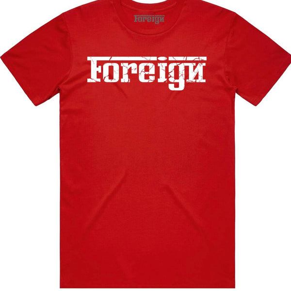 Foreign - Red / White Tee – Empire Clothing Shop