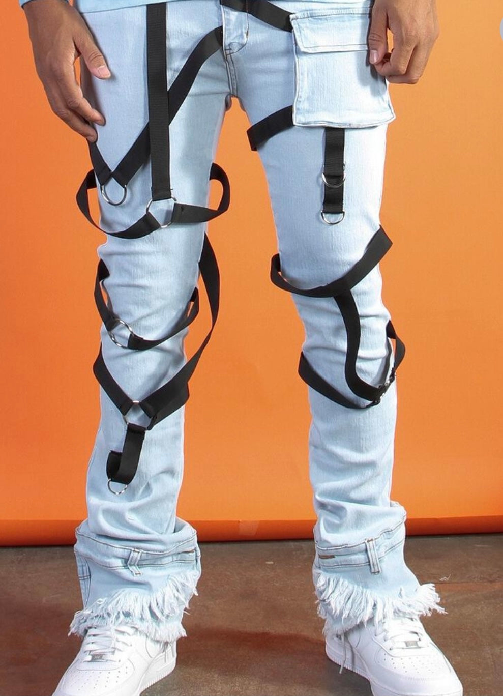 Cooper 9 - 506 Tactical Suspender Stack Jeans Retro Wash (2150629)