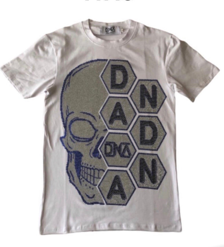 Dna - Shirt White / Blue