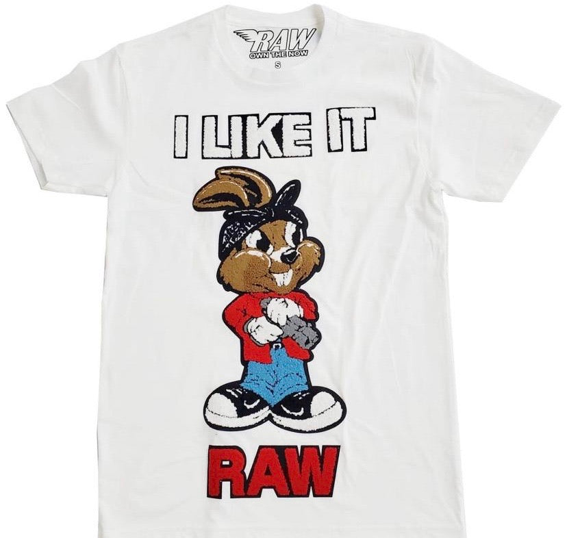 Rawalty - I Like It RAW T Shirt Rabbit