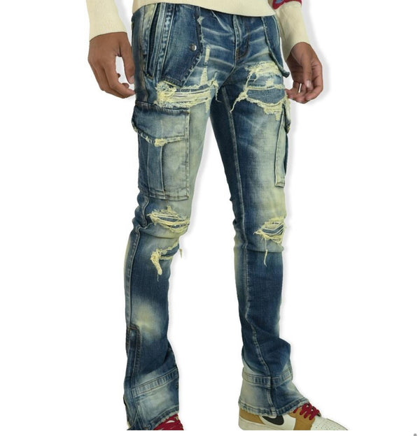 Preme - PR-WB-1196 Indigo Jean