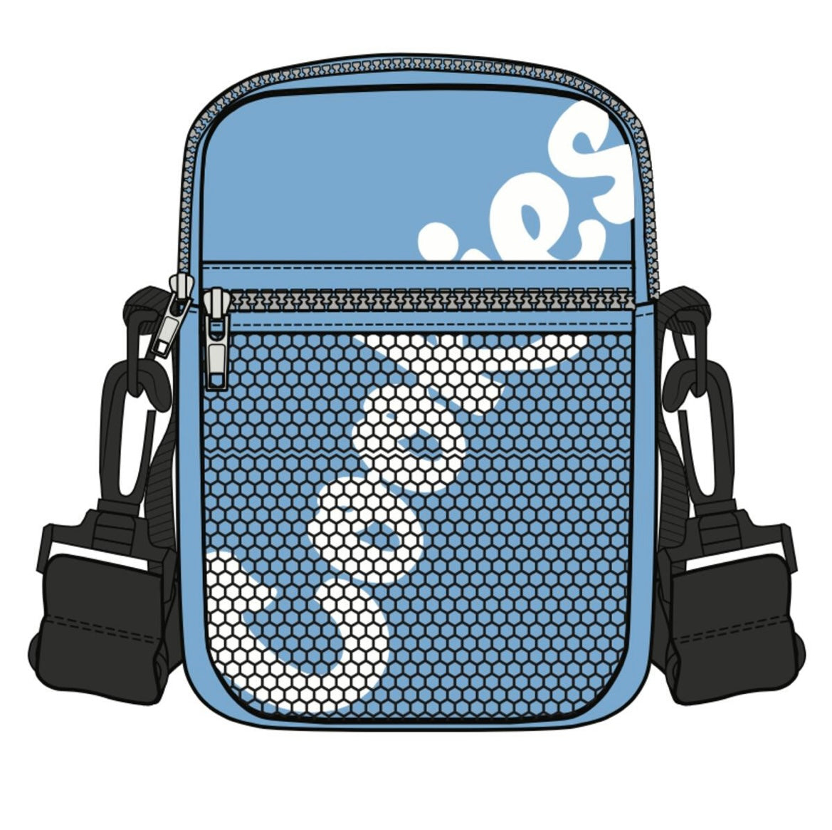 Cookies - Book Bag Sky Blue pouch