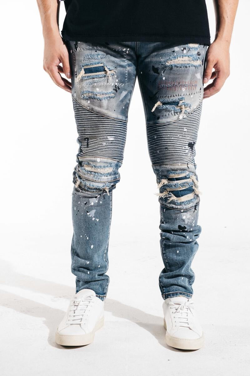 Embellish - TYSON BIKER EMBSP221-152 Blue Jean