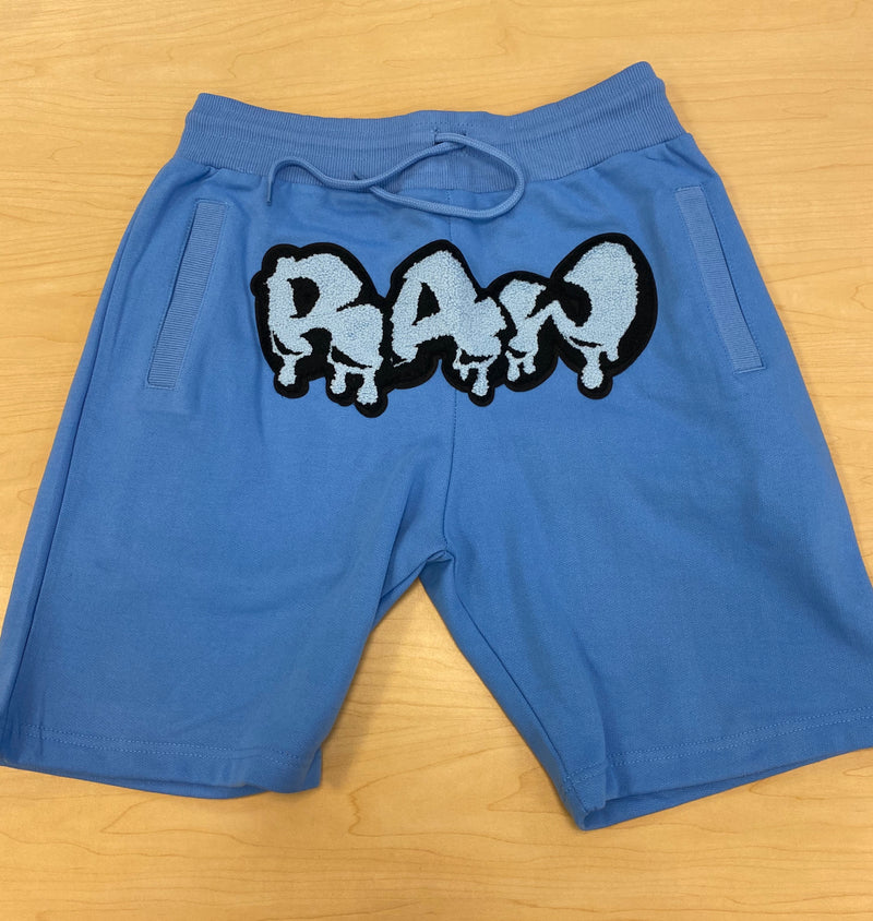 Rawalty - RAW Shorts New Logo Sky Blue / NC Blue Short