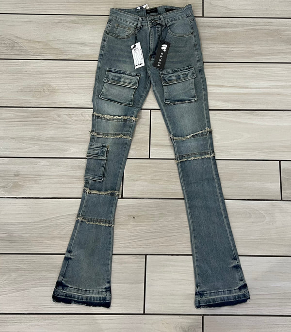 Waimen - M5600D Vintage Wash Jean