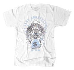 Outrank - High Ambition White / Blue Tee