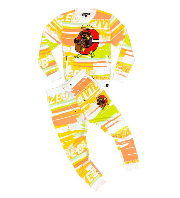 Civilized- Gold / Yellow / Green Bear Set