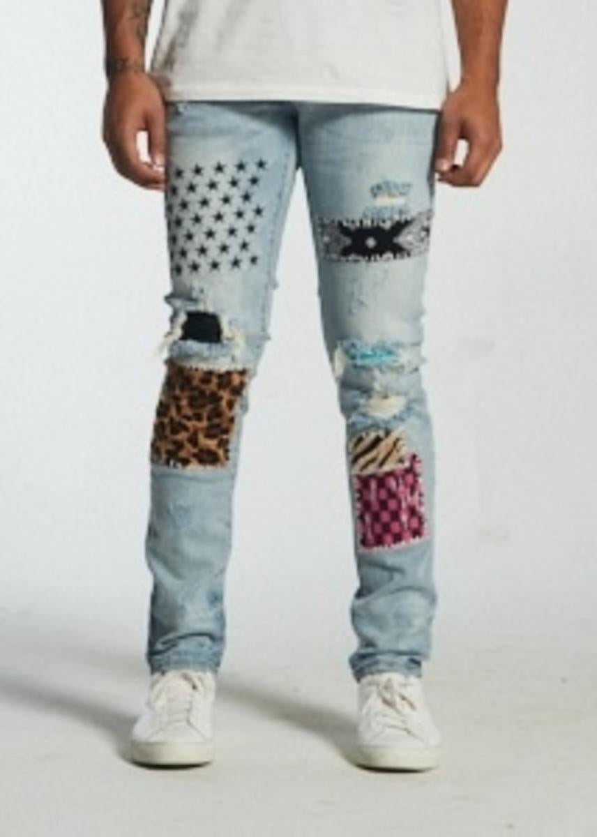 Embellish - SUMMIT PATCHWORK - BLUE (EMBSUM20-118)