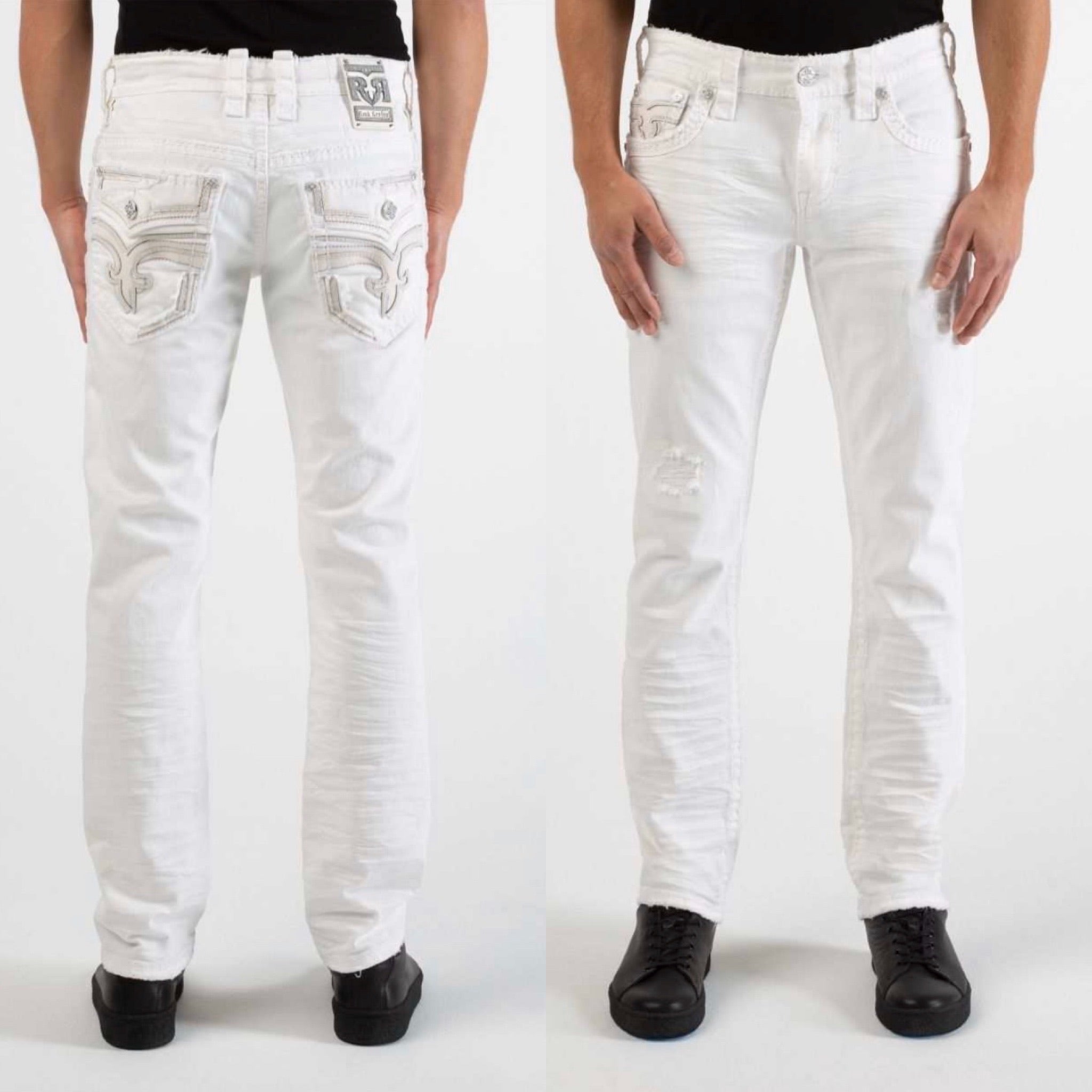 Rock Revival - Satellite A25 White Jean