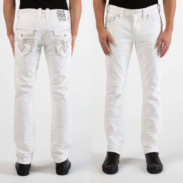 Rock Revival - Satellite A25 White Jean