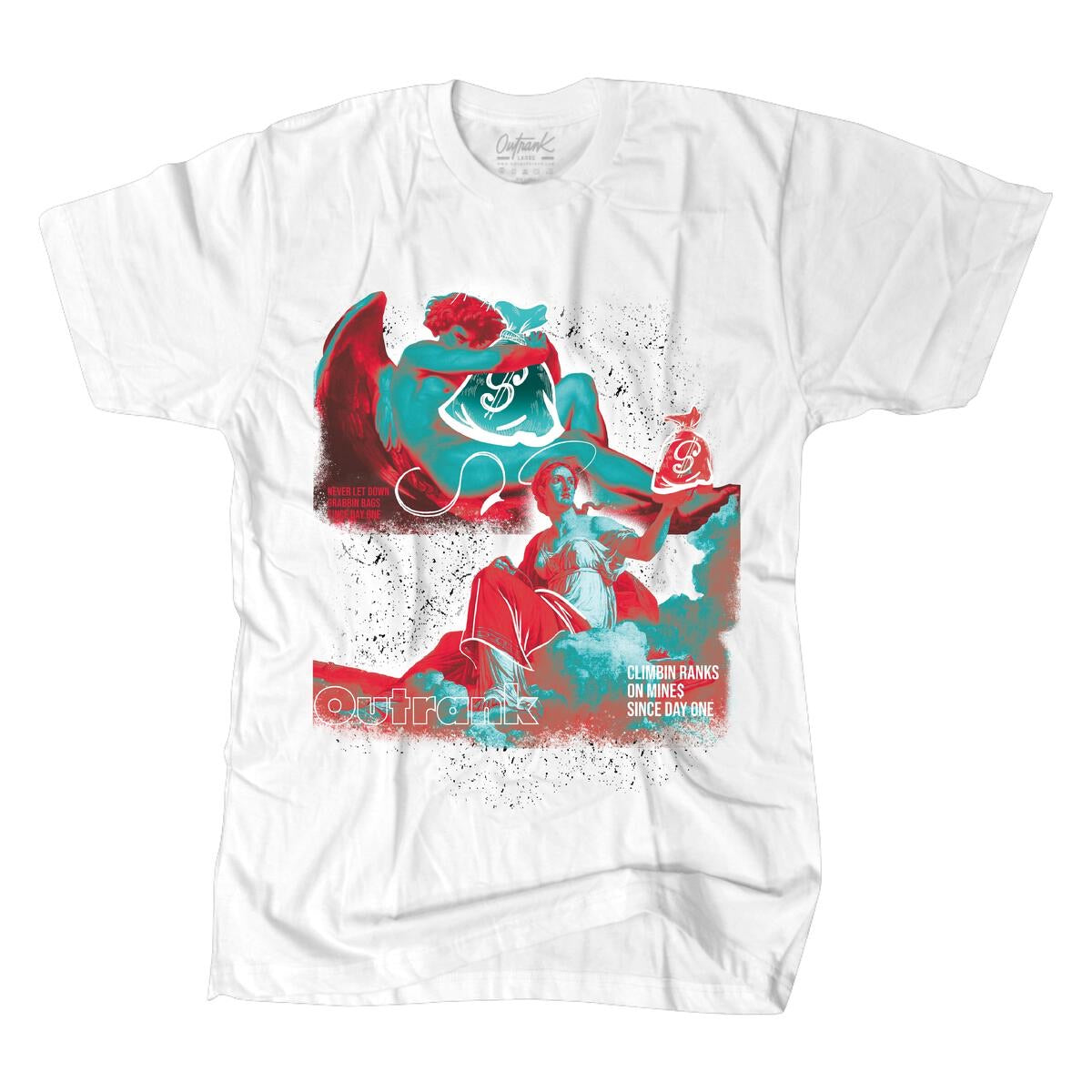 Outrank - Climbin' Ranks White Tee