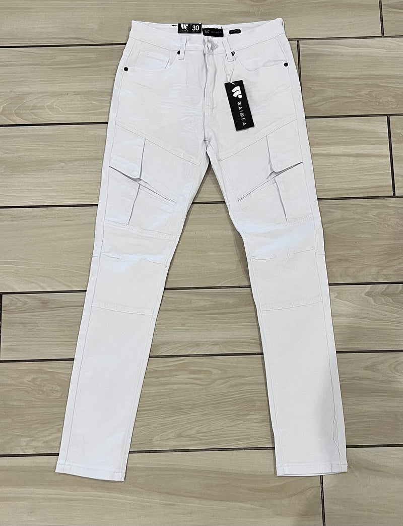 Waimen - M5525TA White Jean