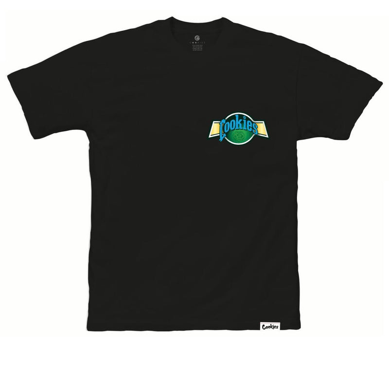 Cookies - FRONT TO BACK LOGO Black Tee
