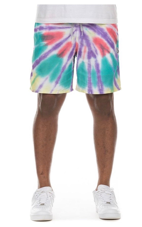 BILLIONAIRE BOYS CLUB - BBC SHORTS  BB TRIP  YELLOW IRIS  811-3109