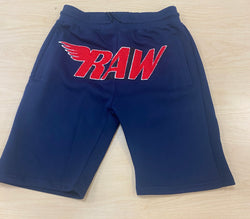 Rawalty - RAW Short Navy / Red Short