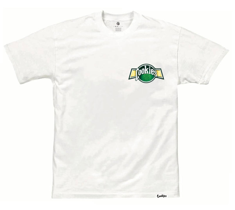 Cookies - FRONT TO BACK LOGO White Tee