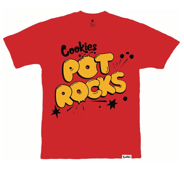 Cookies - Pot Rocks Red Tee