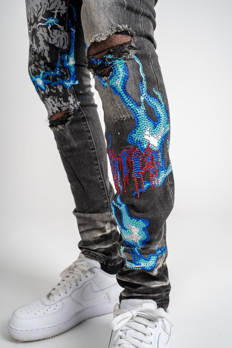 GFTD - ELECTRO Black Jean